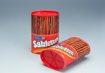 Packaging for salt leaflets from Bahlsen