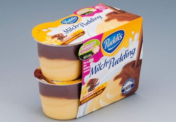 Verpackungen für Puddis-Milch-Pudding