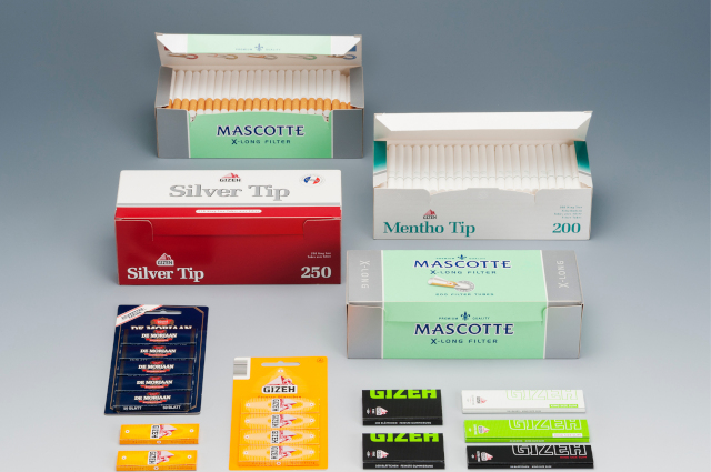 Project - Cigarette paper, double booklet, magnetic booklet by Cima Our project Blister machine, packaging lines for cigarette paper for Cima