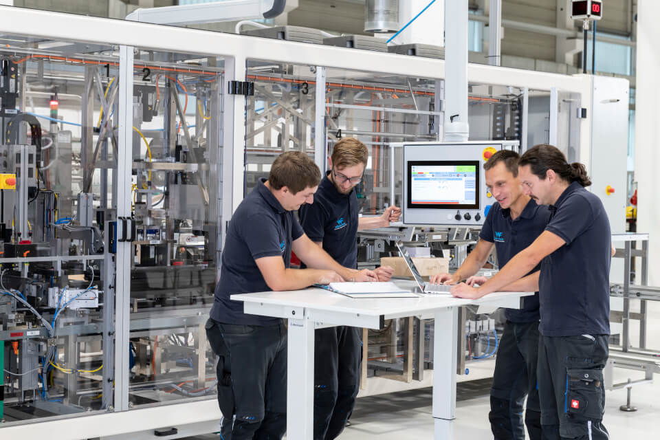 Wilhelm Fischer - Team Meeting für die gemeinsame Besprechung