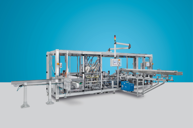 Packaging line for modeling clay