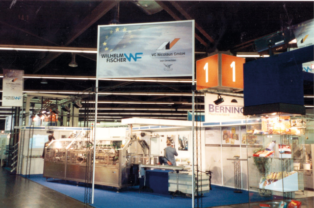 The Exhibition stand at the Fachpack 2000 in Nuremberg